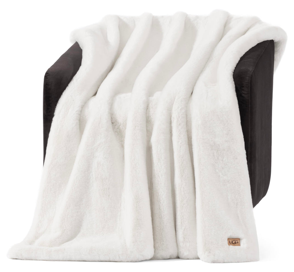 Luxe Blue Throw Pillow