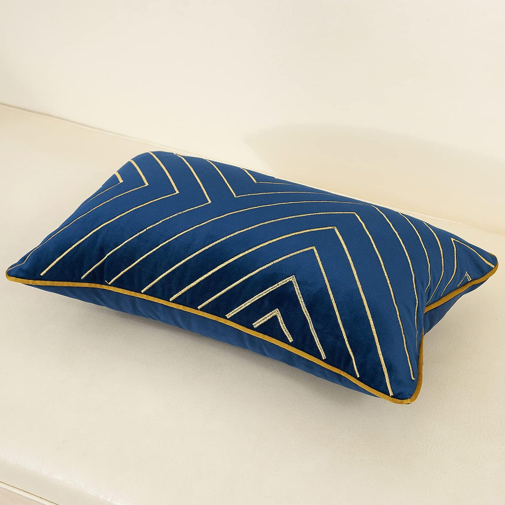 Velvet Luxe Black Throw Pillow Cover — 20" - View 3