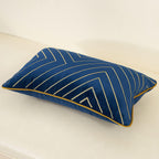 Velvet Luxe Black Throw Pillow Cover — 20" - View 3