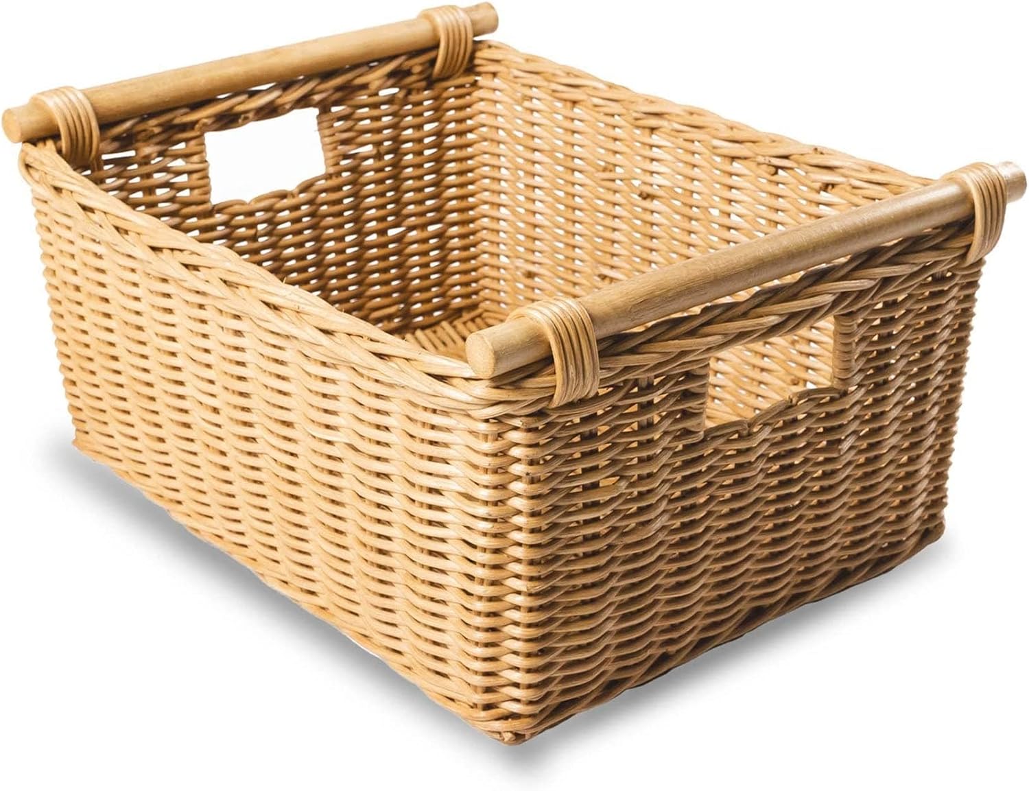 Beige Storage Basket — Medium