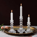 Luxe Blue Candle — Clear