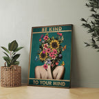 Black Canvas Wall Art — 10" - View 7