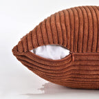 Lumbar Boho Beige Throw Pillow Cover — 20" - View 4