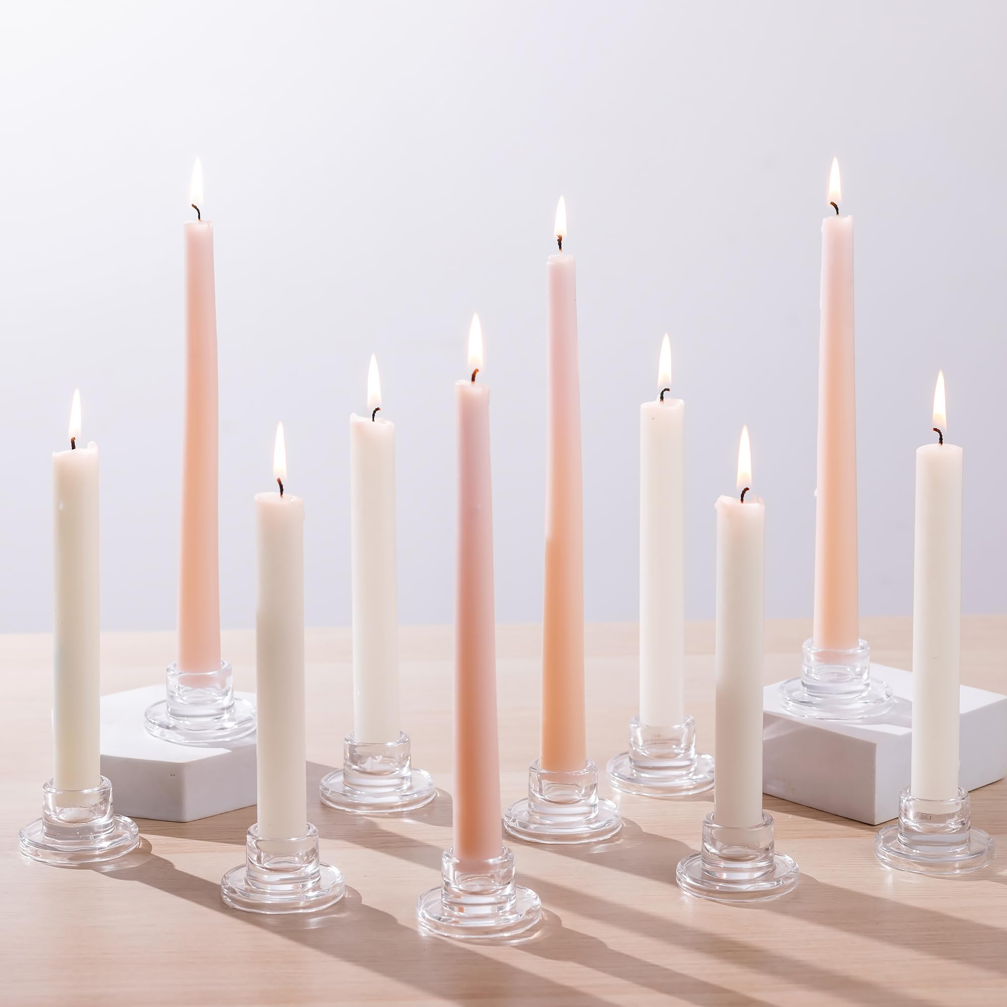 Modern Orange Candle