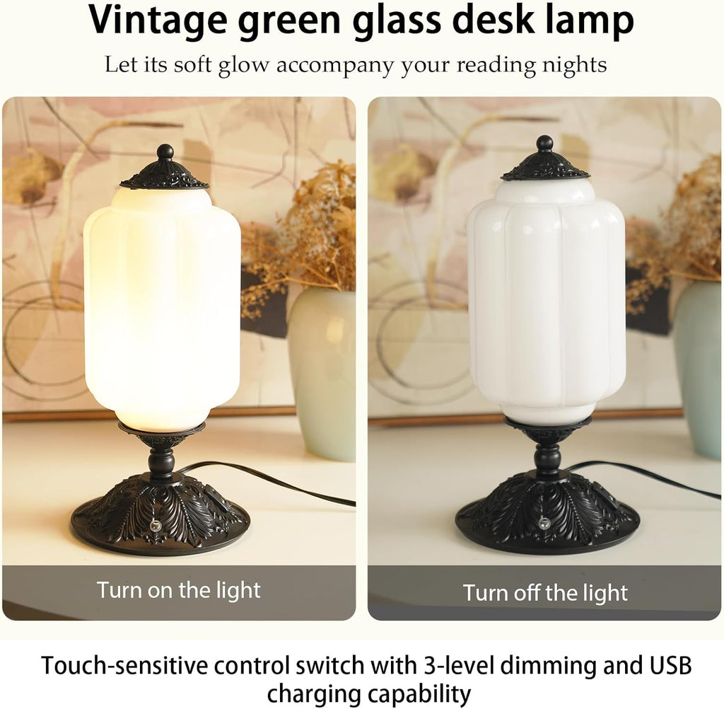 Dimmable Green Desk Lamp - View 2