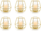 Luxe Black Pillar Candle — Set of 2 — Gold