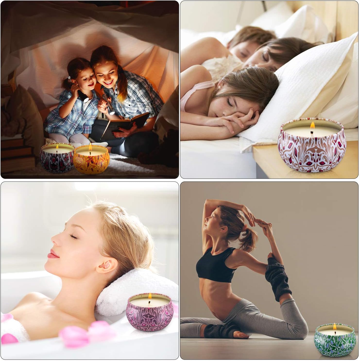 Soy Wax Wax Scented Candle — Set of 12 - View 6