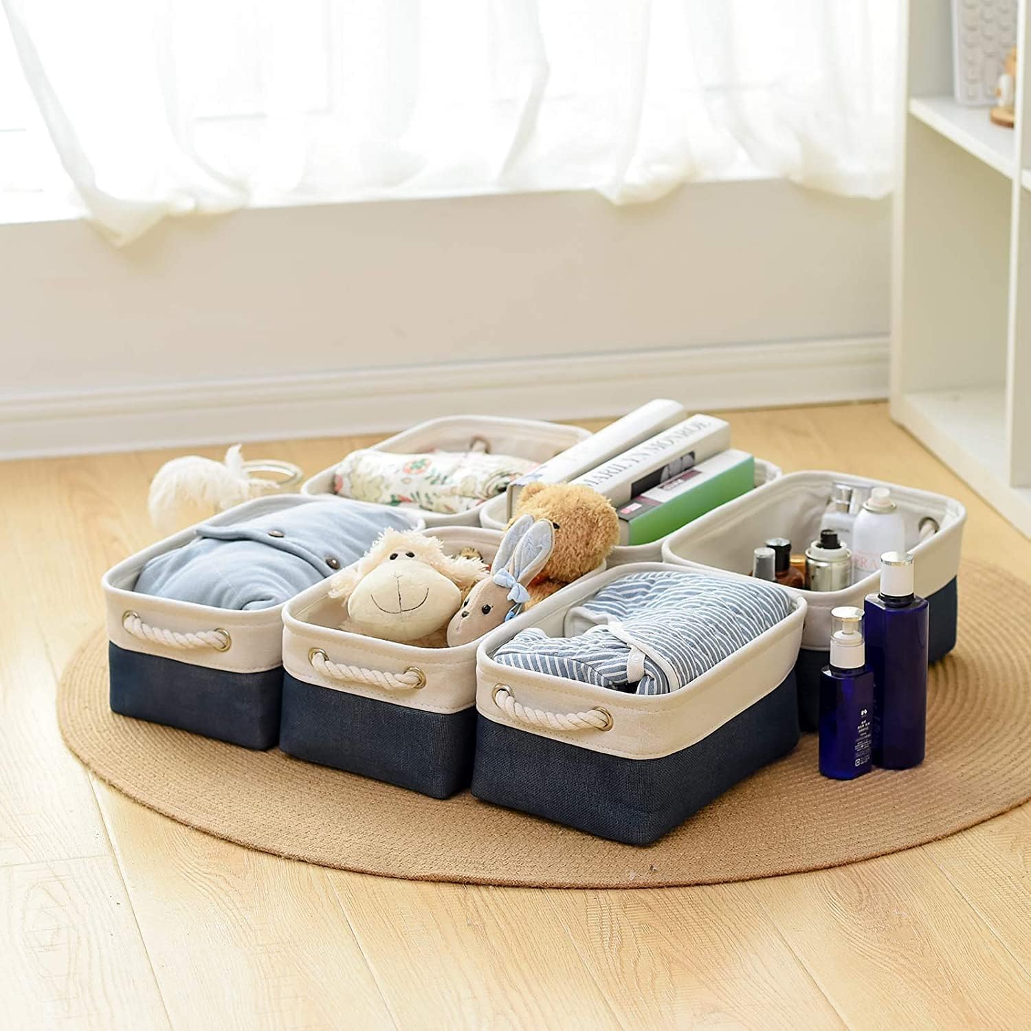 Beige Storage Bin — 2" - View 4