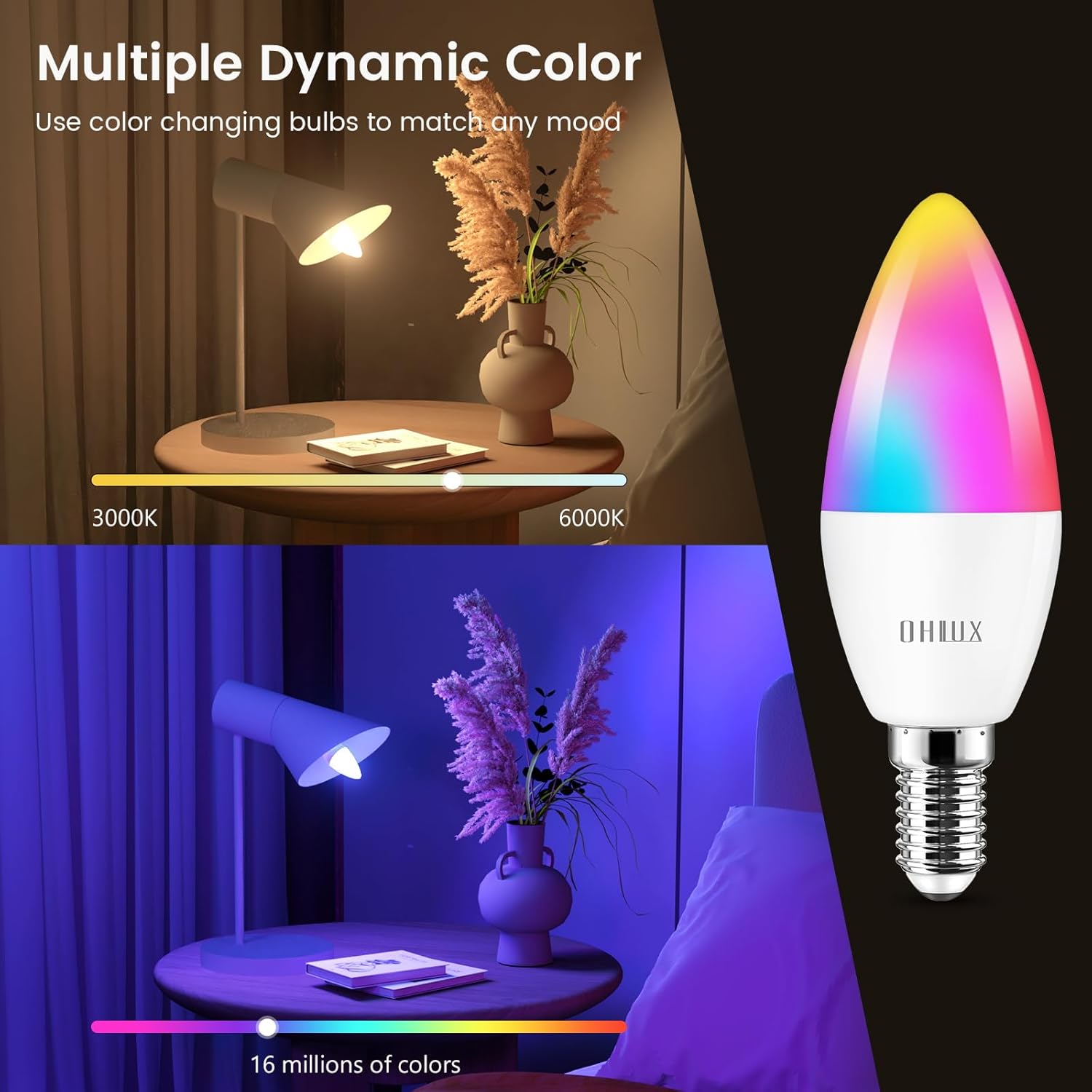 Smart Metal Color Changing Bulb - View 2