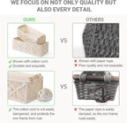 Boho Brown Storage Basket — Set of 2 - View 5