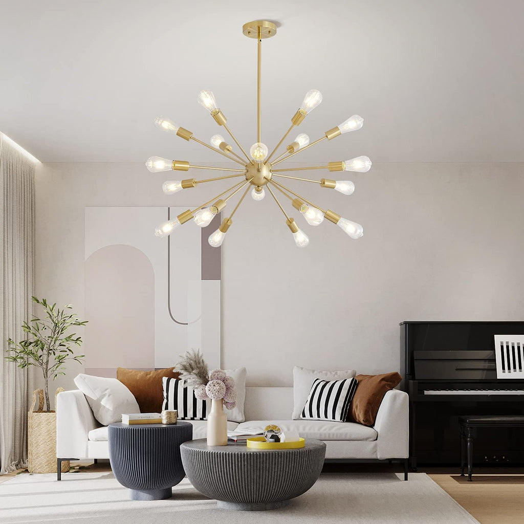 Luxe Black Chandelier - View 3