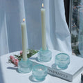 Blue Candle — Set of 4 — Blue