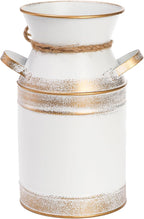 Farmhouse Metal Flower Vase — 5" - View 7