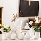 Boho Black Vase Set — Set of 11
