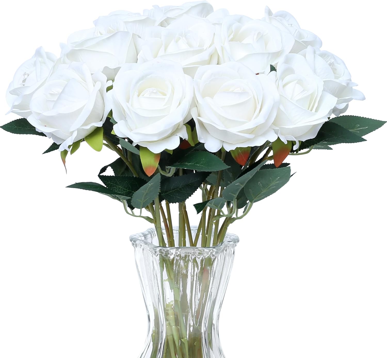 Black Artificial Plant — White