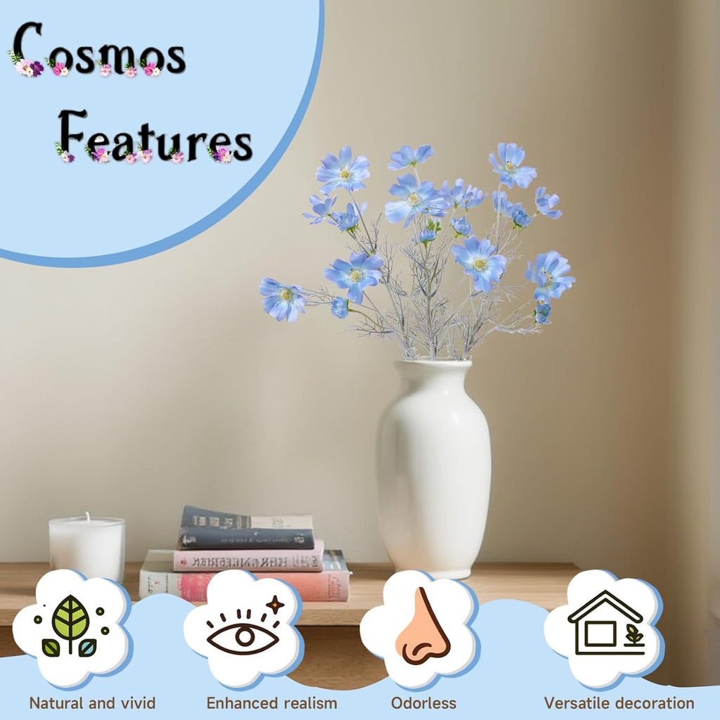 Blue Artificial Plant — 24" - View 3