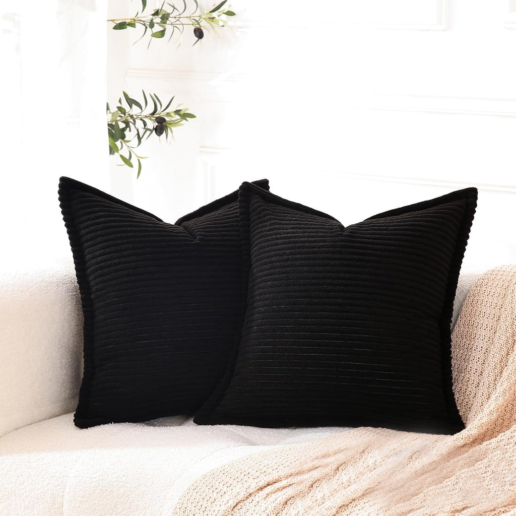Boho Beige Throw Pillow Cover — 18" - View 5