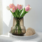 Modern Blue Flower Vase — 3" - View 2