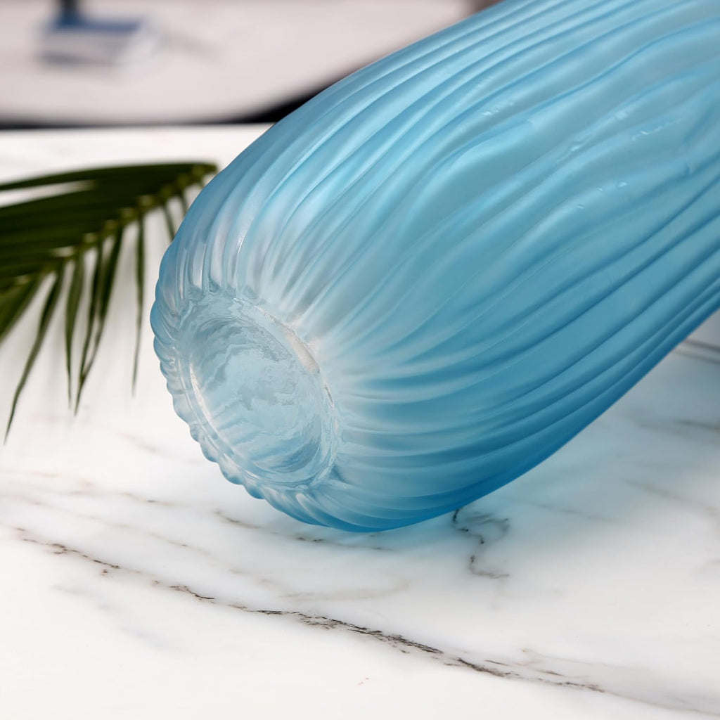 Boho Blue Decorative Vase - View 6