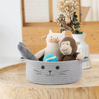Boho Beige Storage Basket — 9.8" - View 6