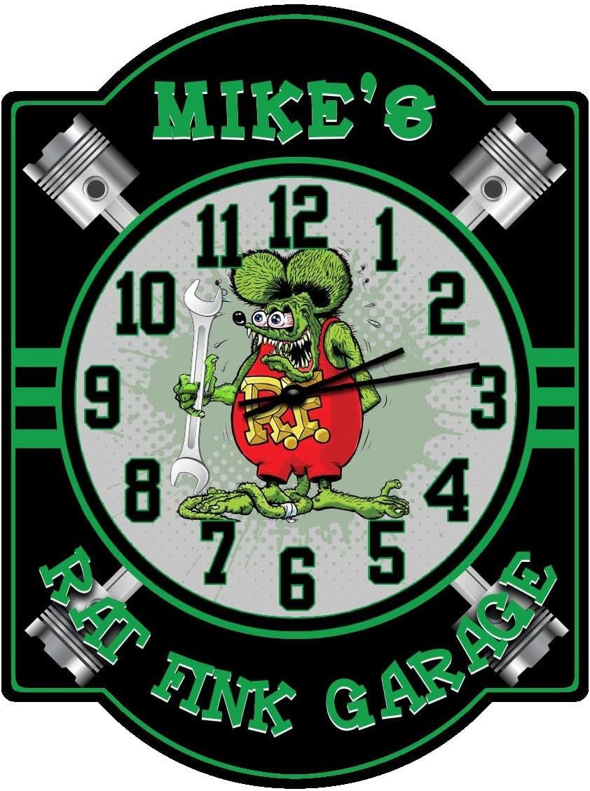 Green Wall Clock — Green