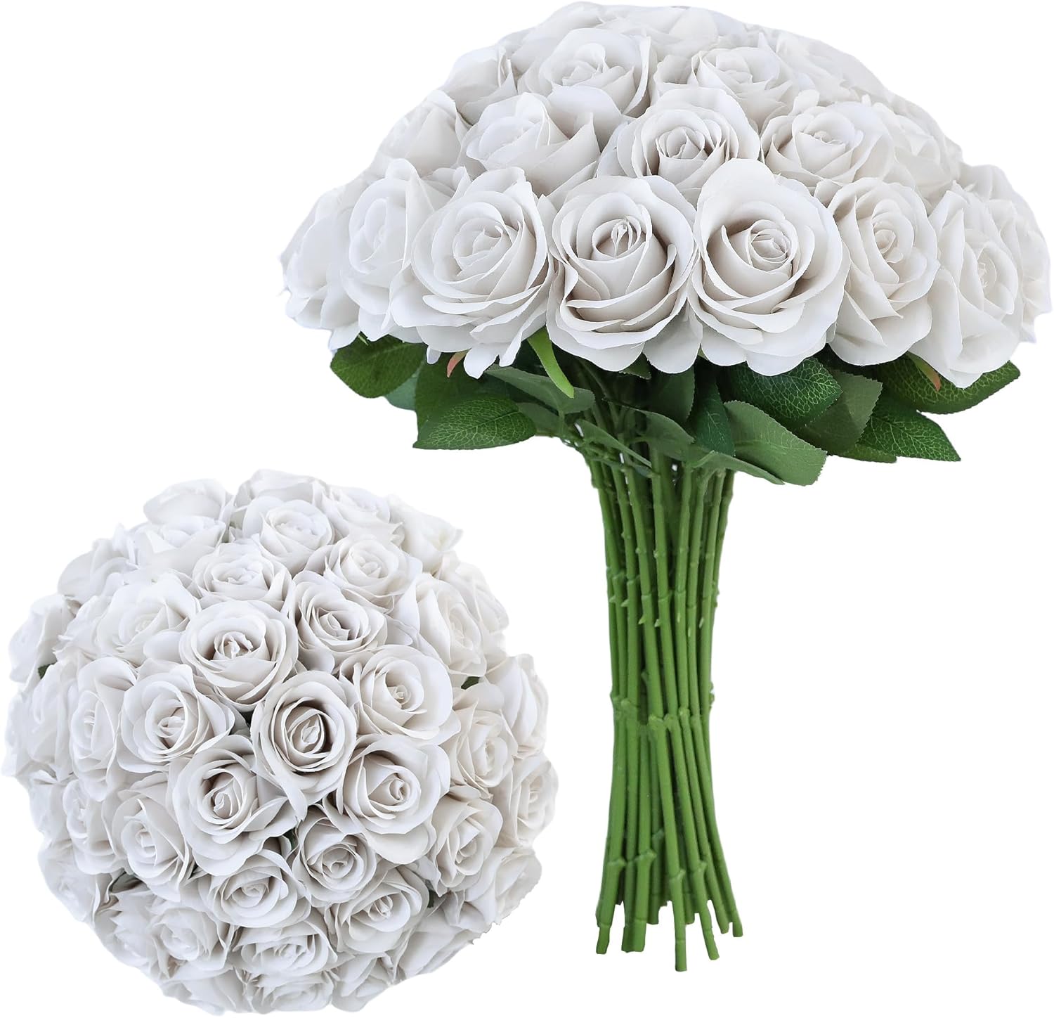 Beige Artificial Flowers — Nude
