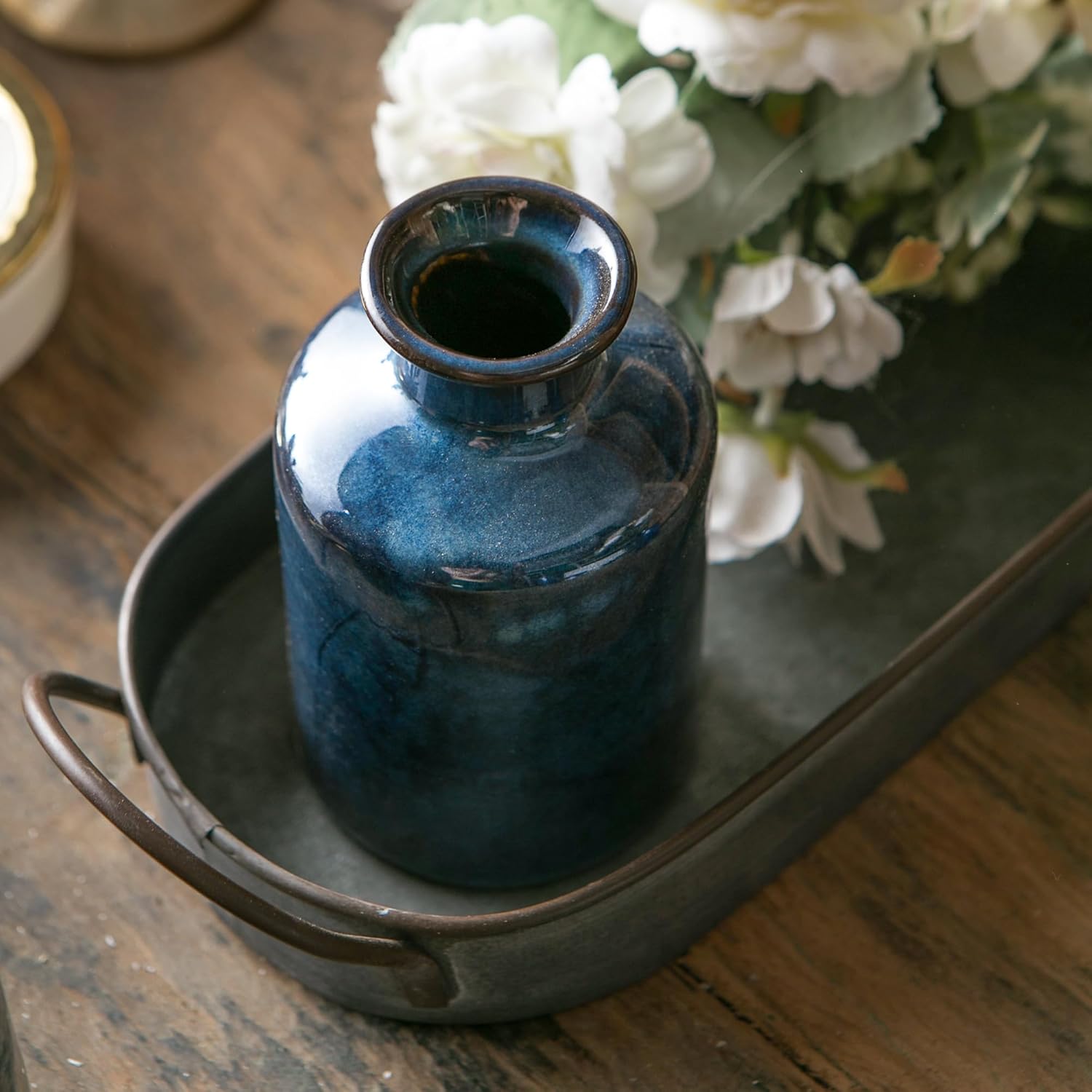 Farmhouse Ceramic Decorative Vase — Set of 3 - View 8