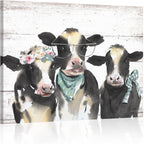 Farmhouse Metal Canvas Wall Art — 24" — 24"L x 32"W