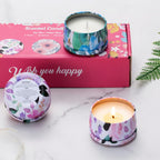 Soy Pink Scented Candle - View 7
