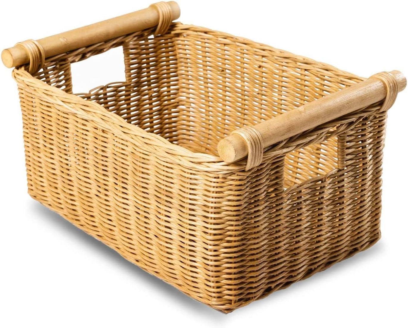 Beige Storage Basket — Small