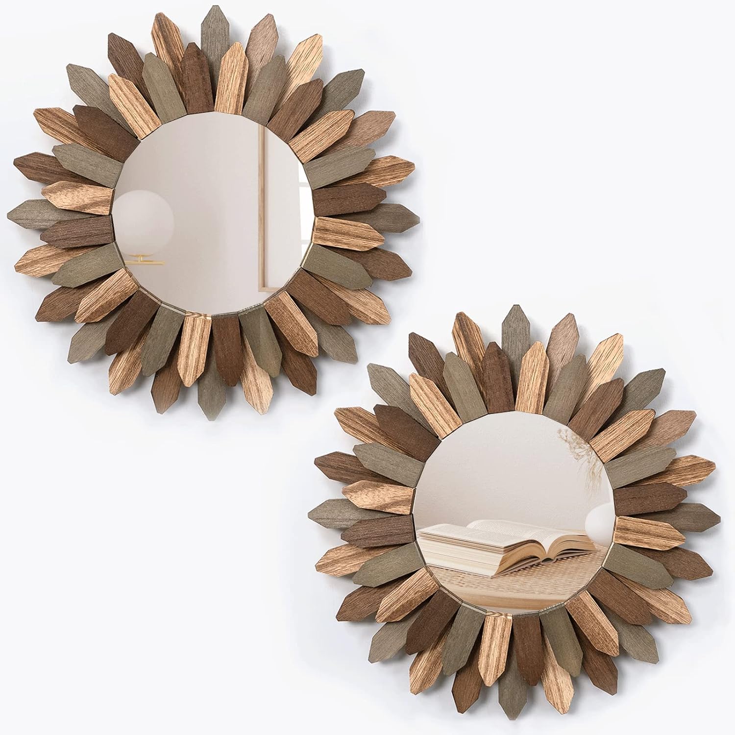 Boho Black Mirror — 12" — Tril Color