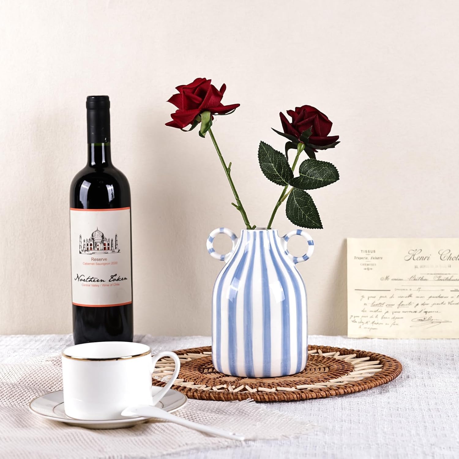 Boho Black Flower Vase - View 4