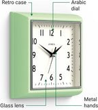 Mid-Century Black Wall Clock — 10" - View 5