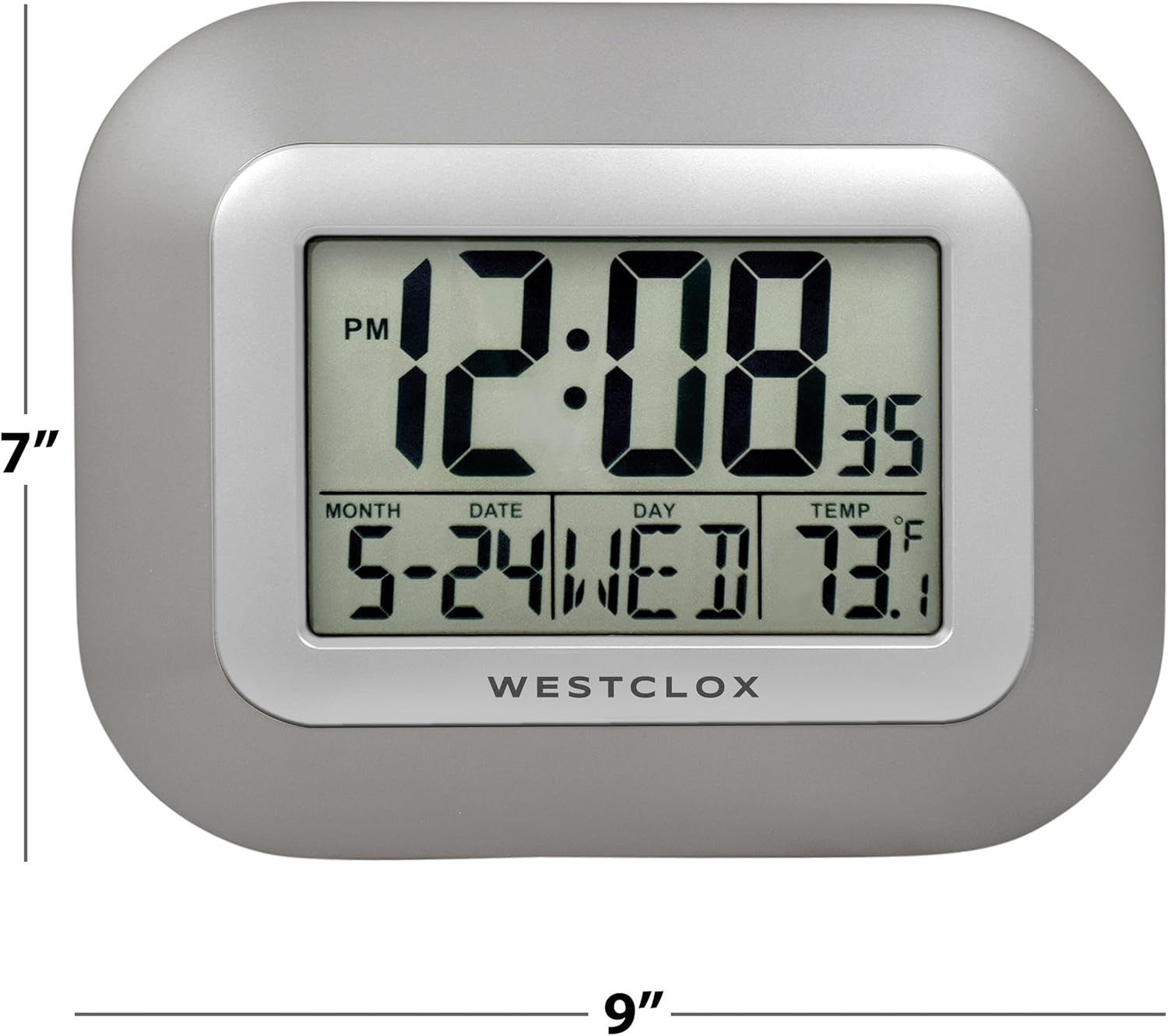 Battery Operated Wall Clock - View 2