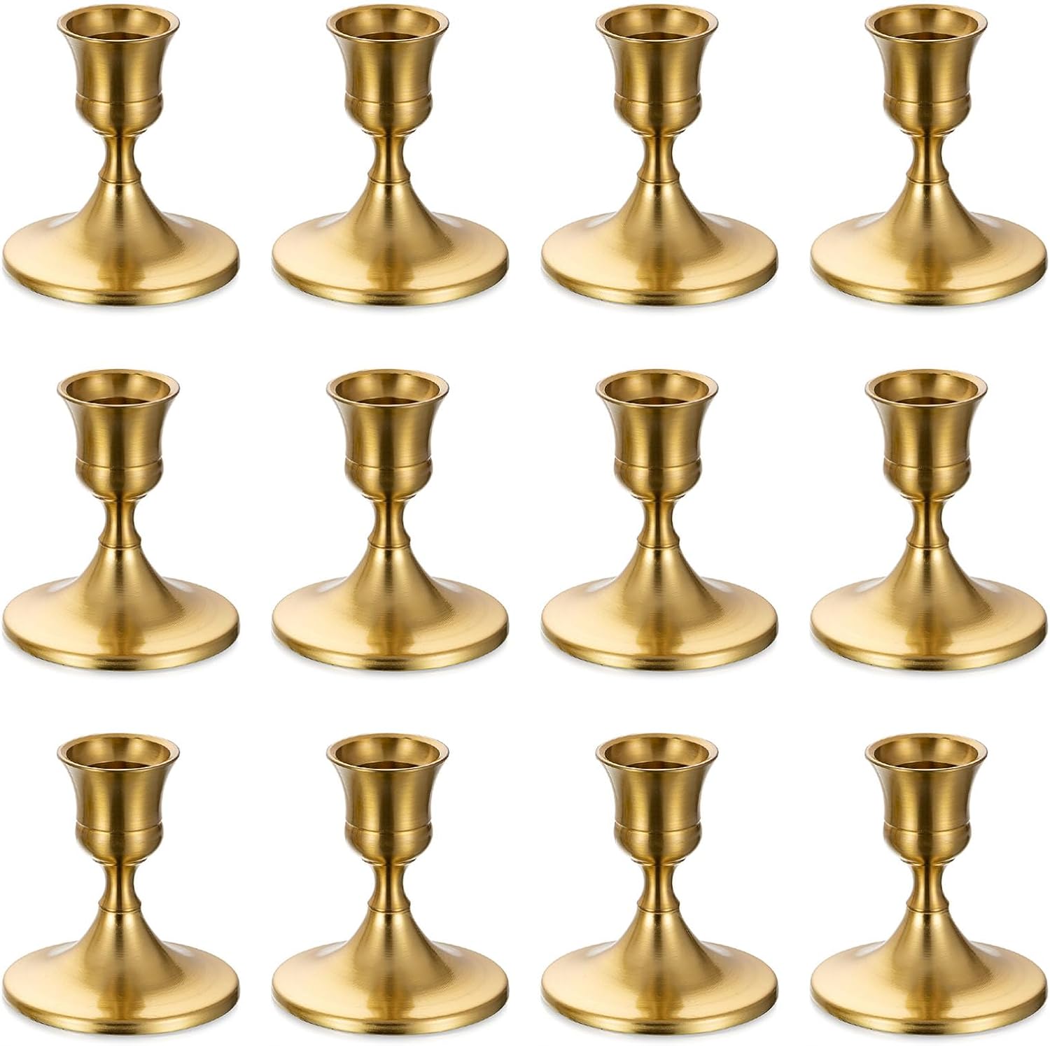 Luxe Black Candle — Set of 2 — 12 Pcs