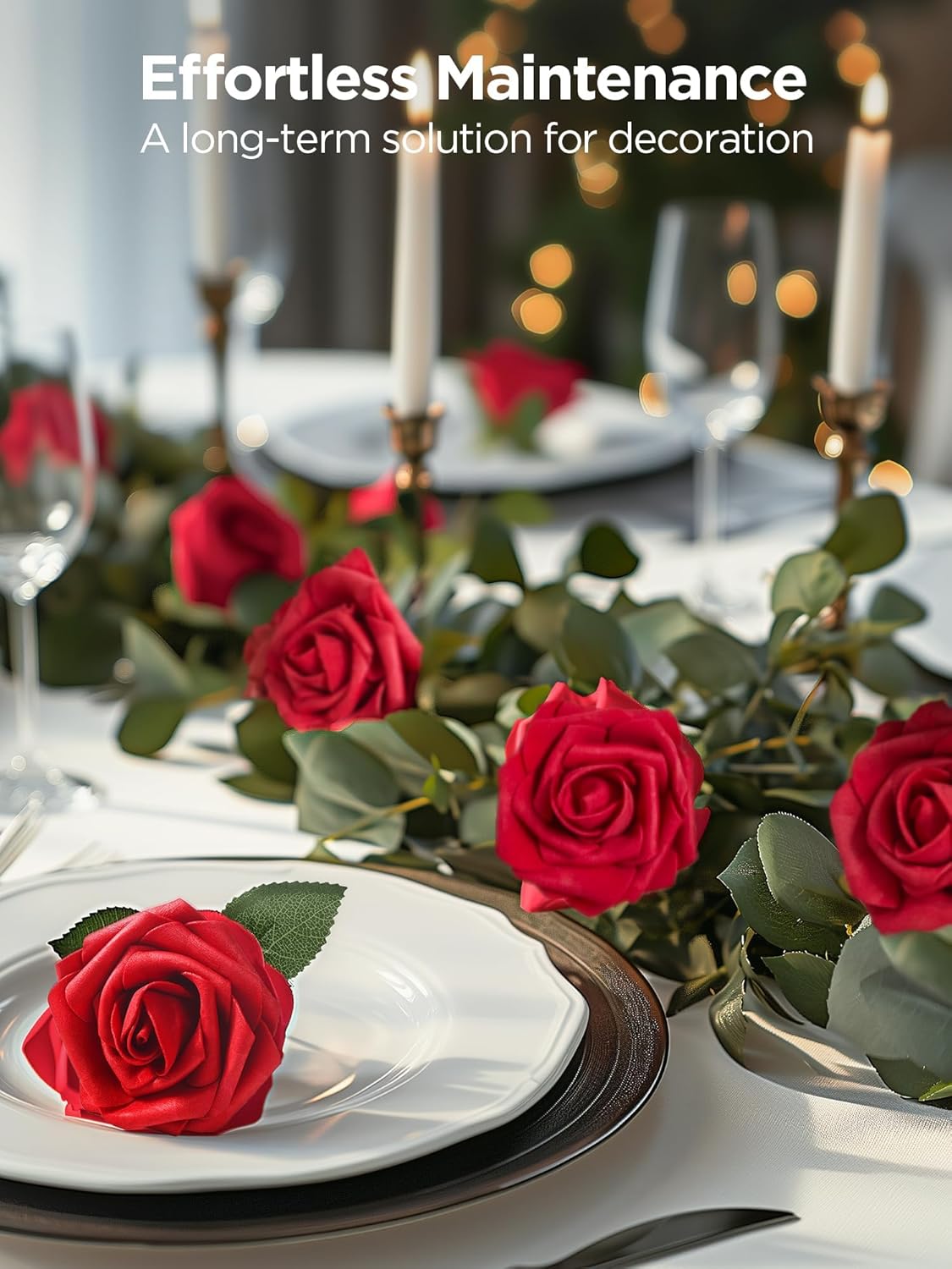 Beige Artificial Flowers - View 8