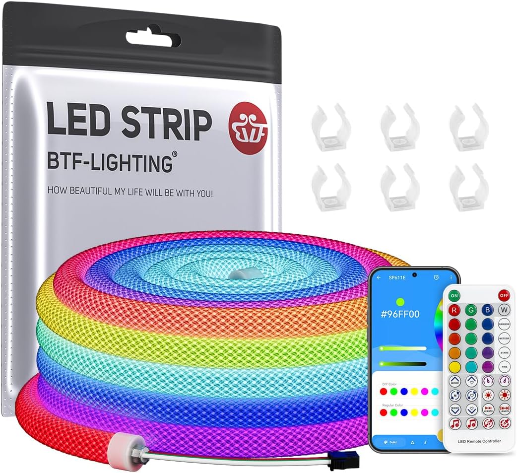 USB Metal LED Strip Light — 9.8 FT-USB Controller Kit