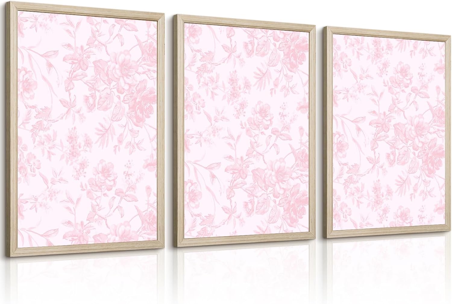 Unframed Blue Wall Decor — 16" — 16"L x 12"W