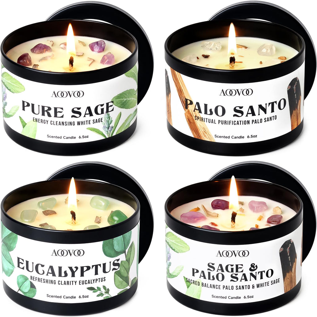 Luxe Metal Candle Set