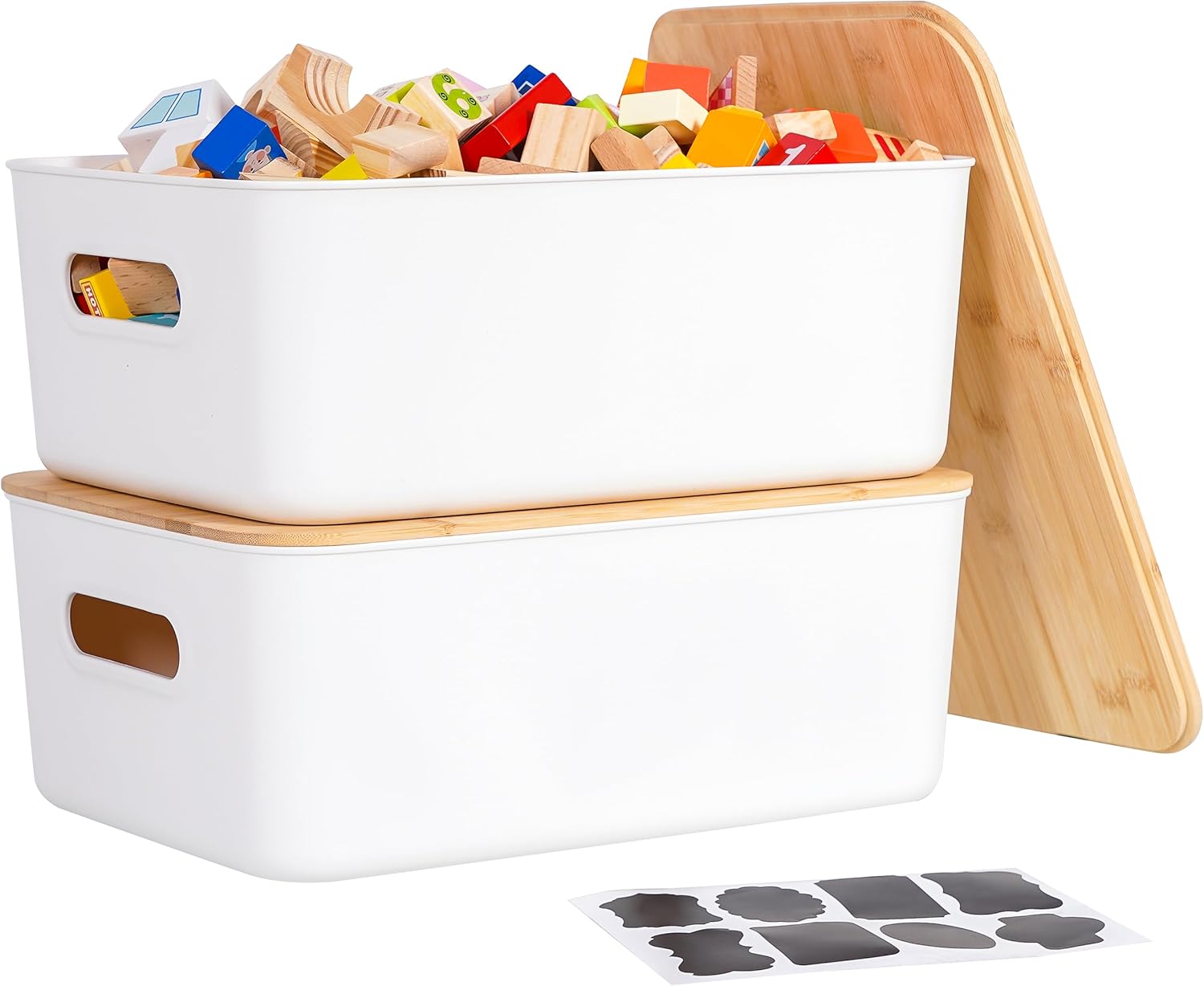 Wood Storage Bin — 10" — Large