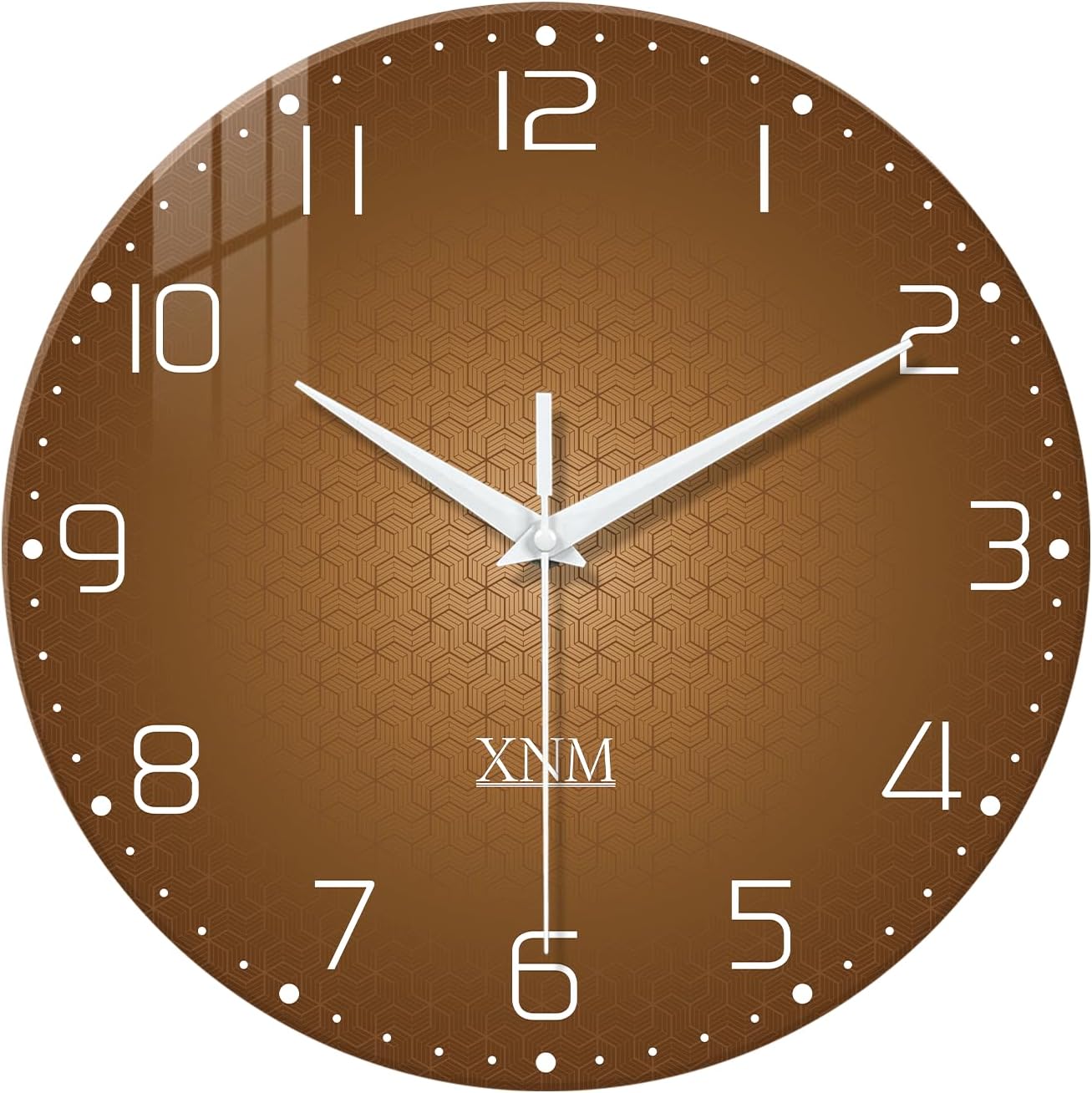 Battery Operated Modern Black Wall Clock — 24" - View 8