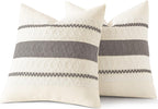 Boho Beige Pillow Cover — 18" - View 7