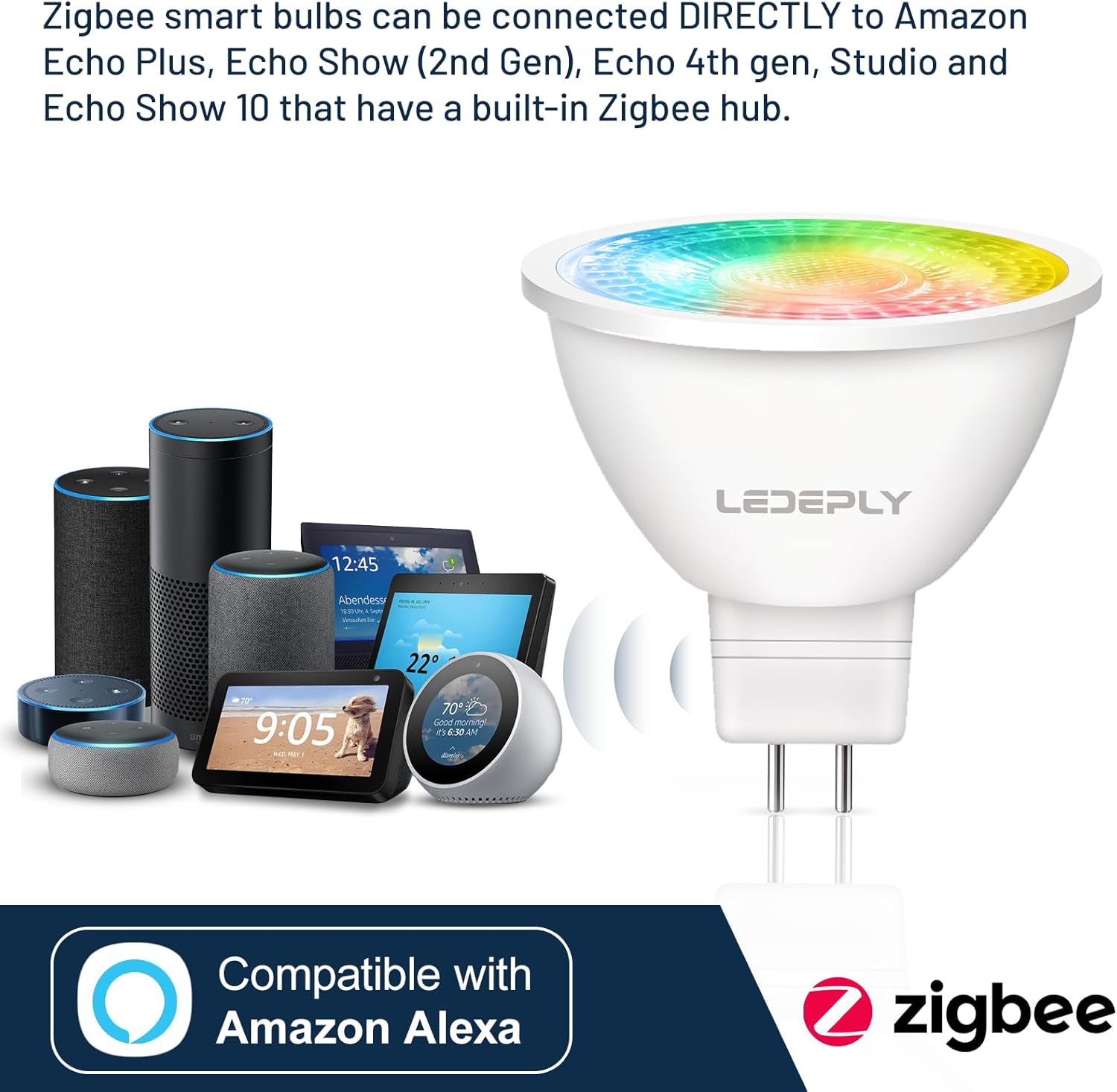 Dimmable Metal Smart Bulb - View 6