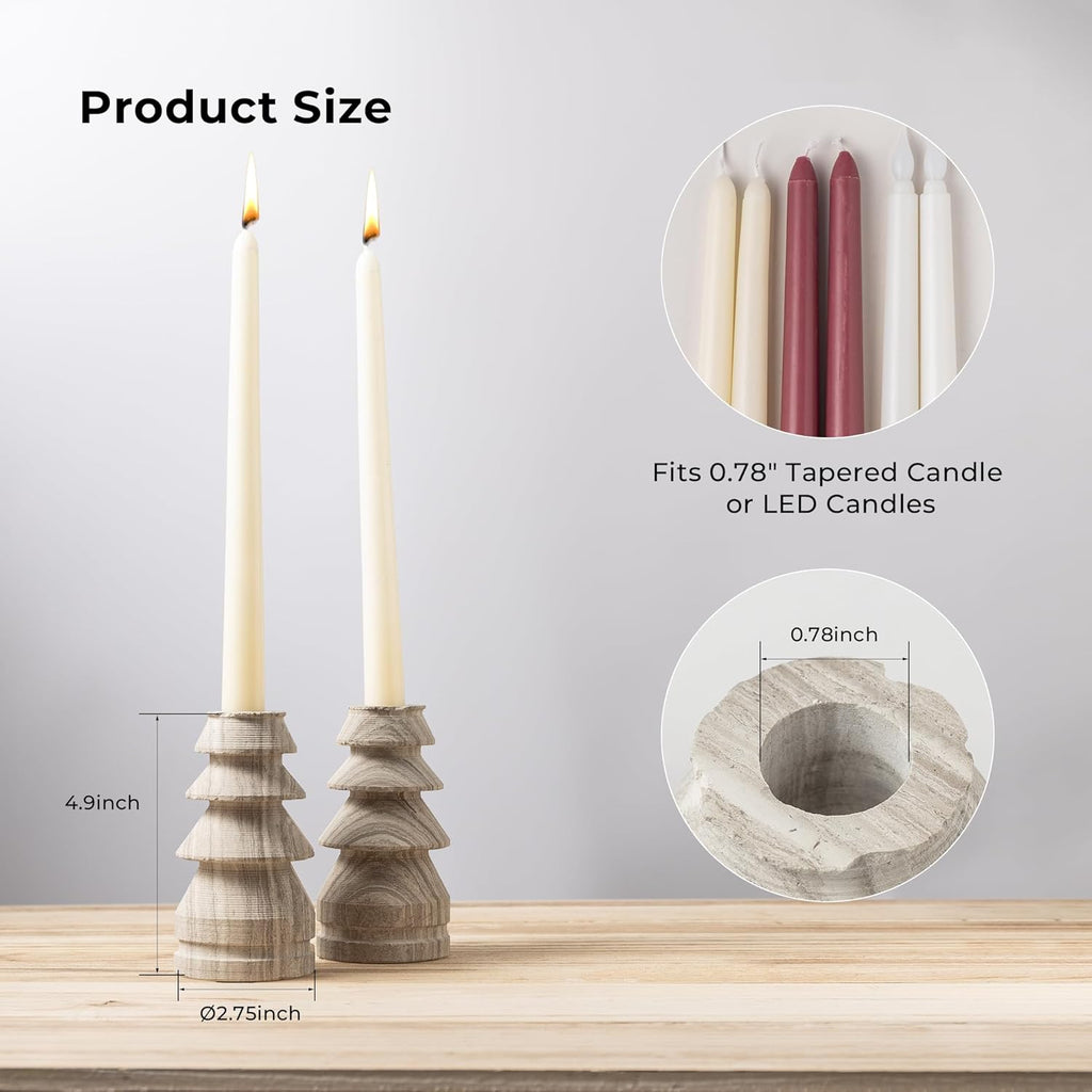 Luxe Beige Candle — 4" - View 3