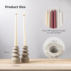 Luxe Beige Candle — 4" - View 3