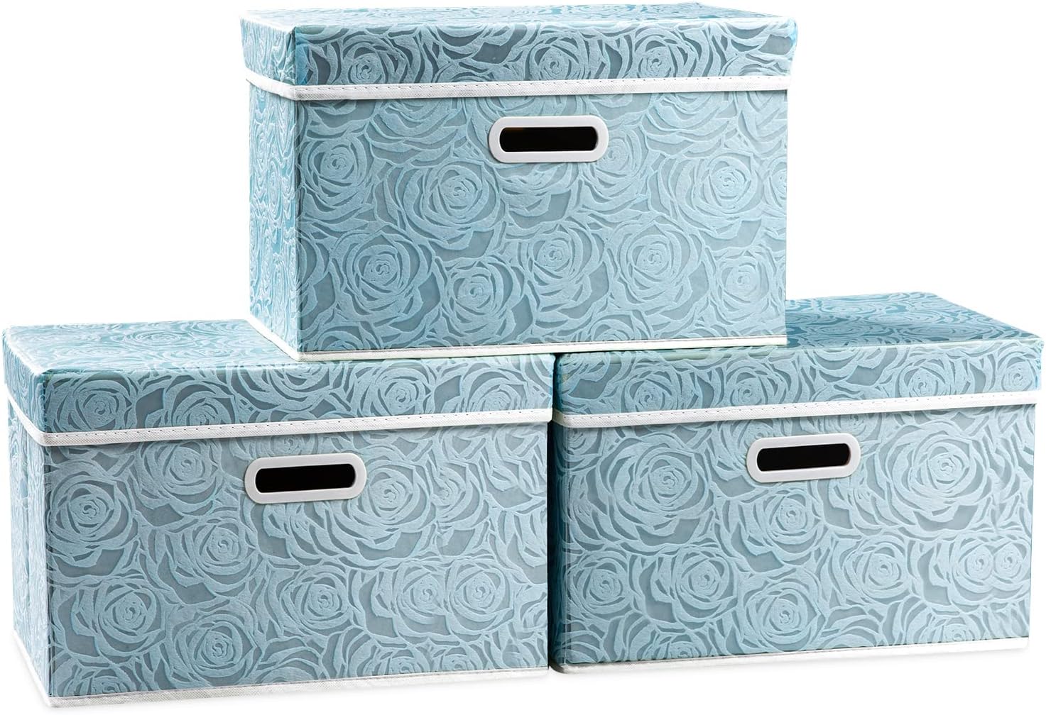 Blue Storage Bin — 8" — Blue