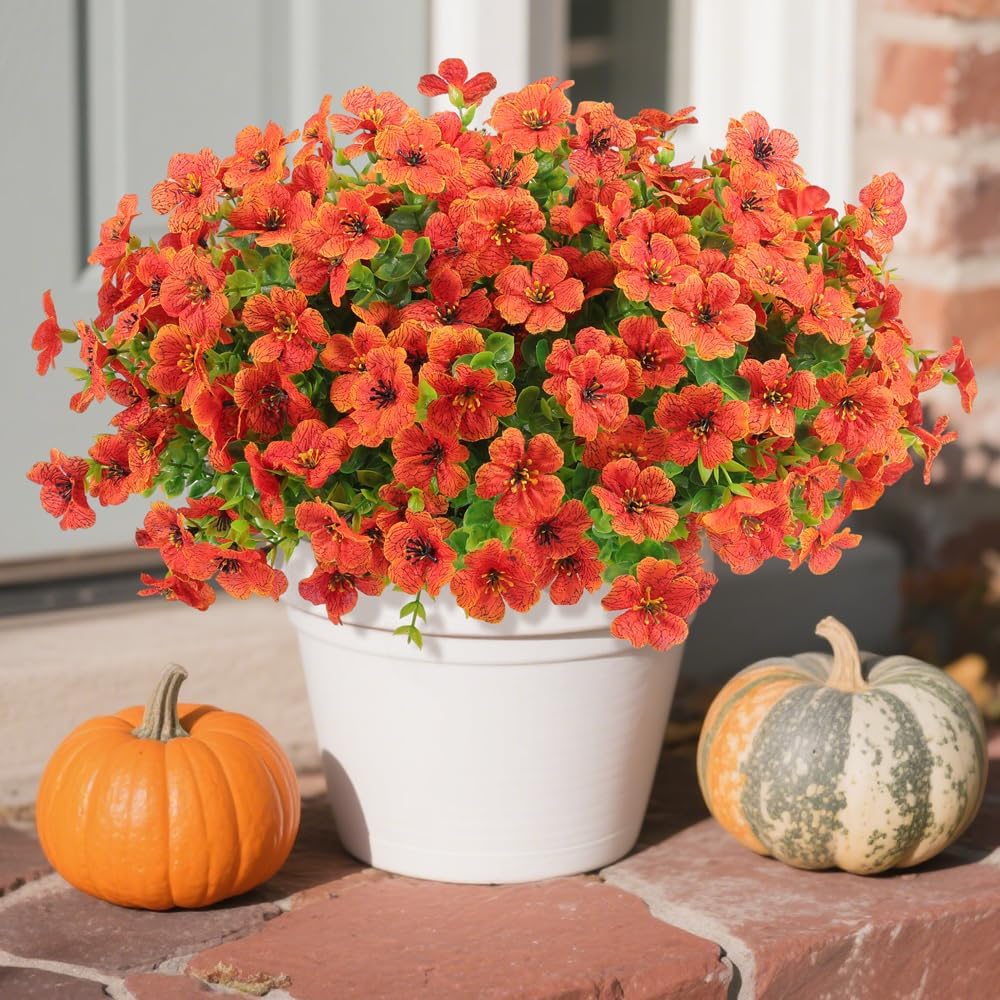 Orange Artificial Plant — Orange