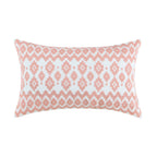 Embroidered Boho Beige Throw Pillow Cover — 20"