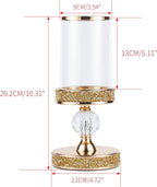 Luxe Glass Pillar Candle - View 6