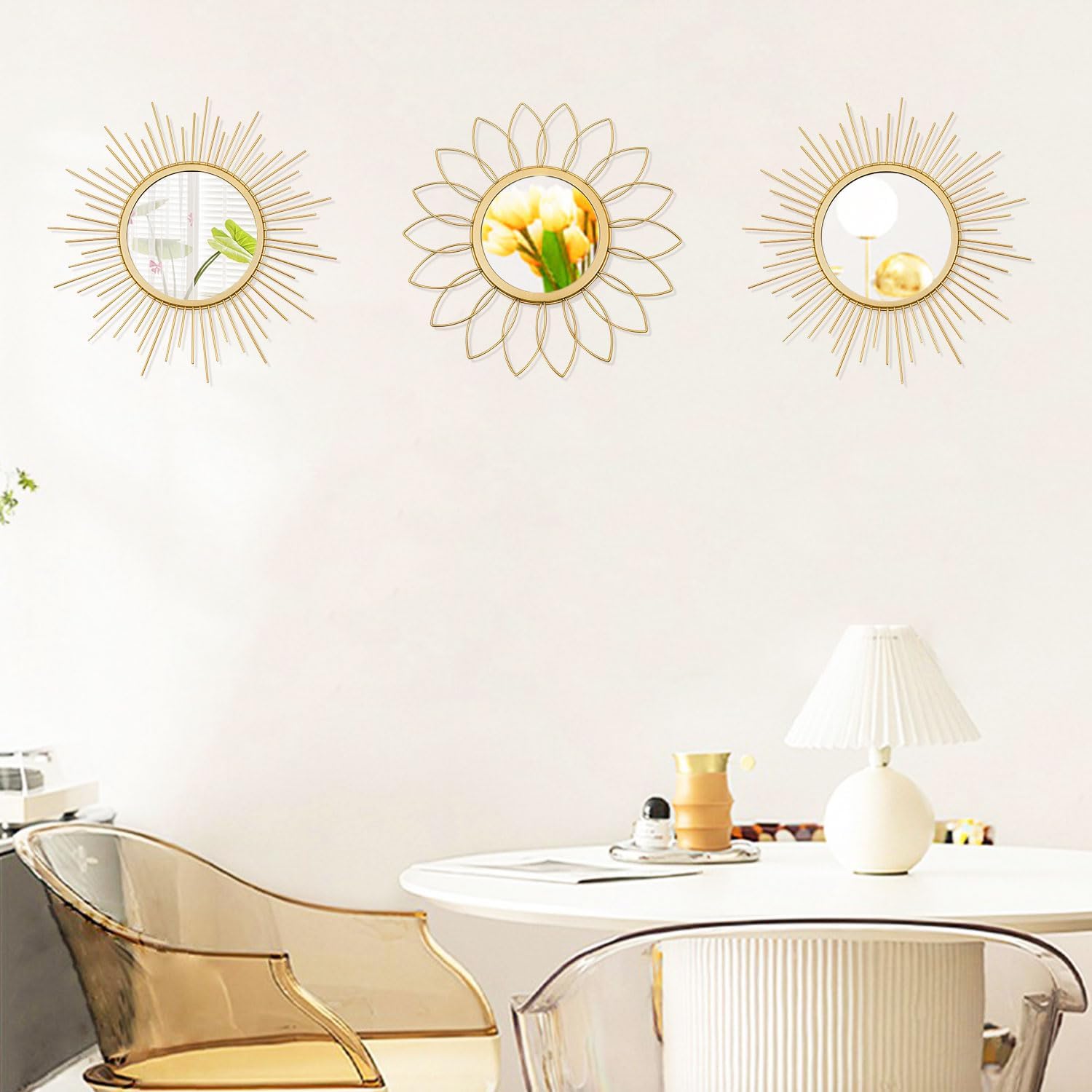Luxe Black Wall Mirror - View 5